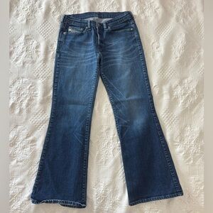 Vintage Diesel Industry Womens Jeans Straight Leg Size 30 Made In Italy